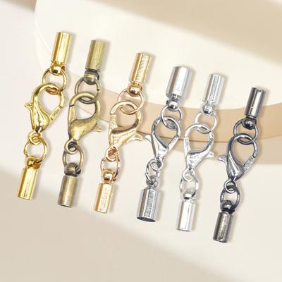 10pcs/Lot Weight Buckle Extension Chain Closure Buckle,DIY Handmade Accessory Bucket Accessories, Leather Rope Connection Buckle Material