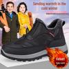 Zhang Kaili Women's Winter Plus Velvet Warm Snow Boots for Walking and Casual Wear