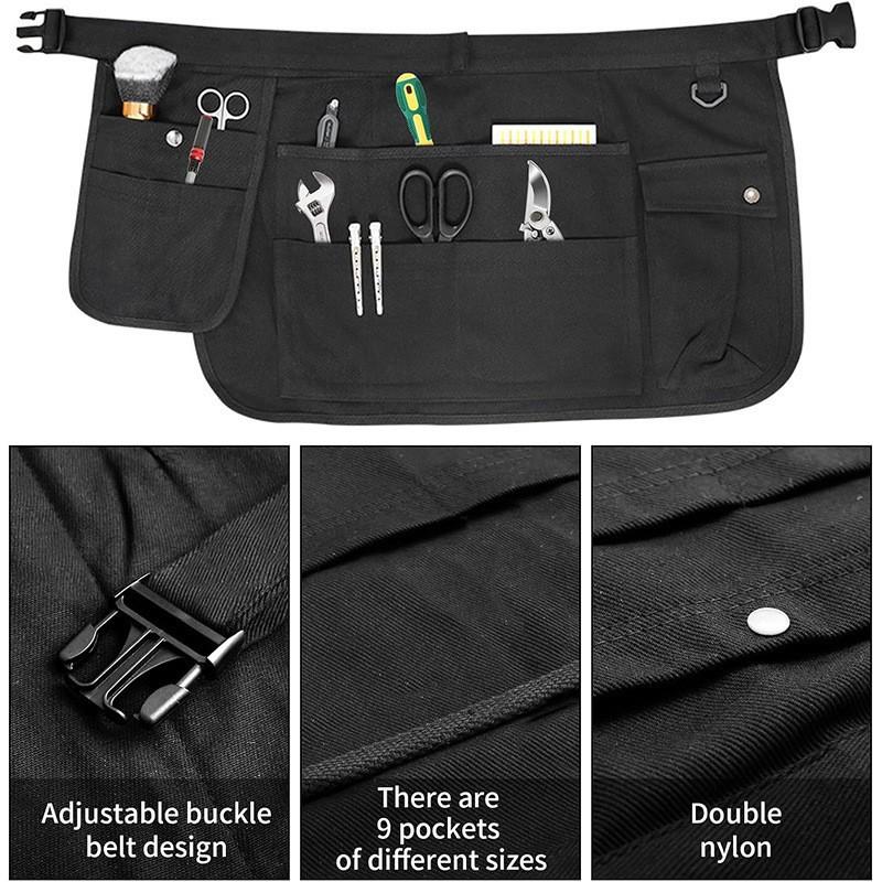 Apron Multi-purpose Portable Hair Salon Apron Tool Kit Hardware Tool Kit Gardening Tool Storage Bag