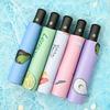 Fruit Vinyl Dual-Use Automatic Folding Umbrella - Rain or Shine Sunshade for Summer, Women's, Three-Fold, Full Blackout