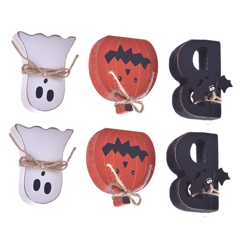 Specters Halloweens Decoration Handmade Home Decoration for Party Kids Friendly Safe Materials HX6C