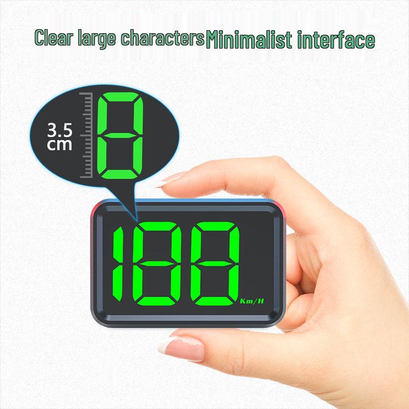 Smart HUD Multifunctional Car Speedometer with High-Definition Beidou GPS Display