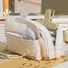 Large Capacity Makeup Cosmetic Pouch Korean Style Stationery Bag Desktop Storage Pouch  Student