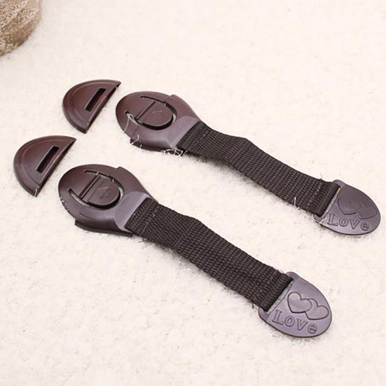 Rotatable Adhesive Cabinet Drawer Fridge ABS Children Baby Safety Lock Latch