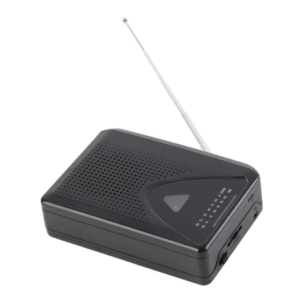 Portable Cassette Player Classic Style Multifunction Supports AM FM Radio Stereo Compact Tape Player