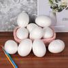 8cm 10pcs DIY Painting Easter Eggs White Craft Balls Foam Egg Coloring Craft Kit For Easter Theme Party Kids Favors Handmade