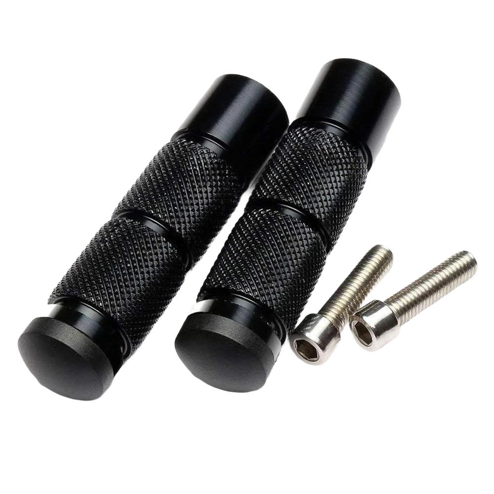 Aluminum Rearset Footrests Anti-Skid Footpegs Motorcycle Foot Pegs