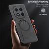 WANLONFENG YBP Series For Xiaomi Redmi Note 14 Pro 5G/Poco X7 5G Magnetic Case with Tempered Glass Film PU+TPU Phone Cover Precise Cutouts