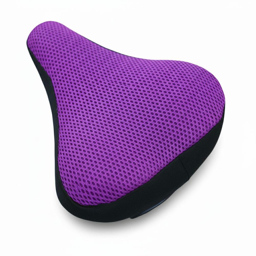 4PCS Black Bike Seat Cover Breathable Mesh Cycling Seat Cushion Cover Long-distance Riding Comfort