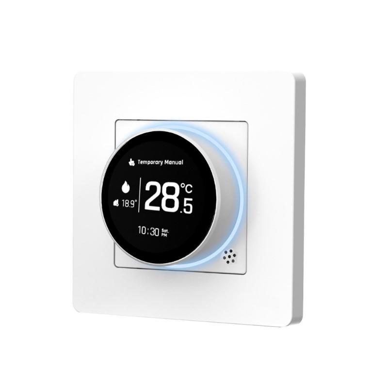 652F Modern Thermostat Knob Intelligent Underfloor Heating Thermostat Upgrades for easy  Underfloor Heating Management