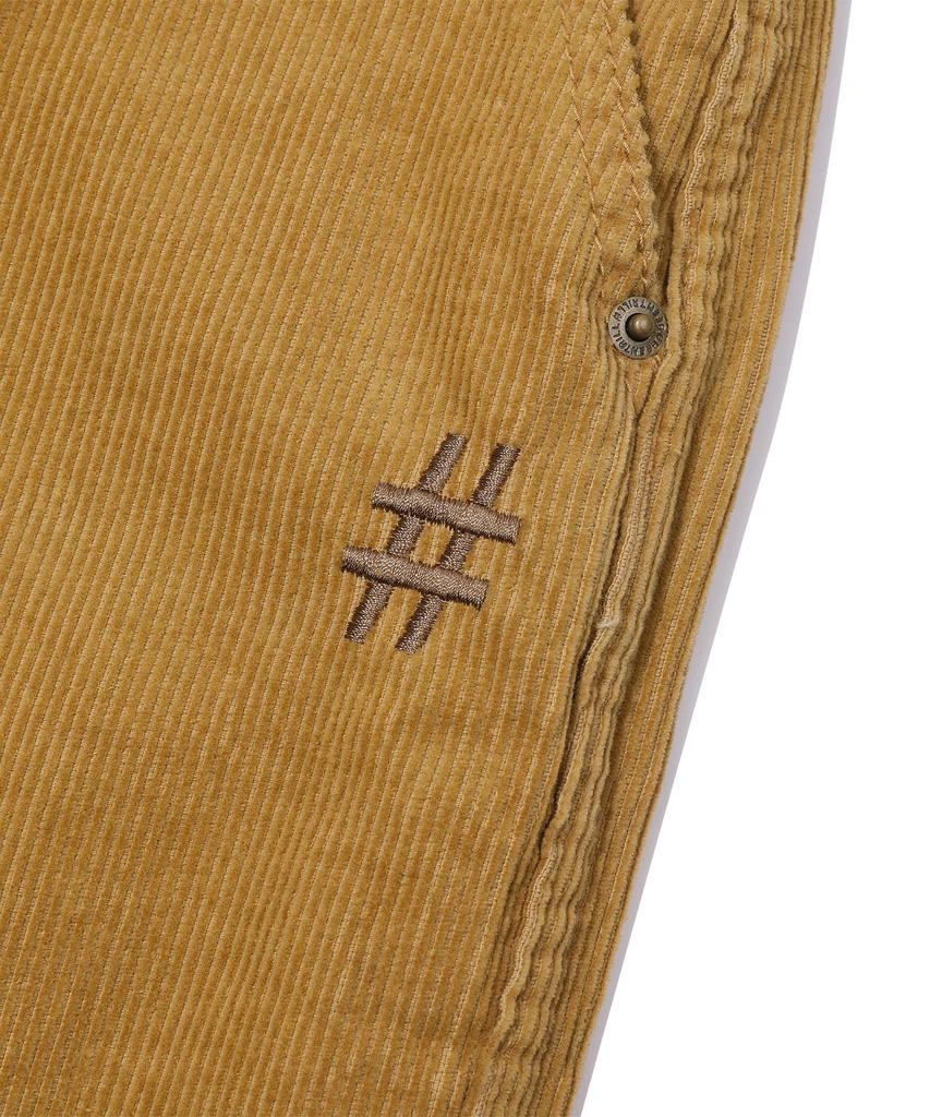 BEENTRILL Basic Corduroy Pants (Beige)