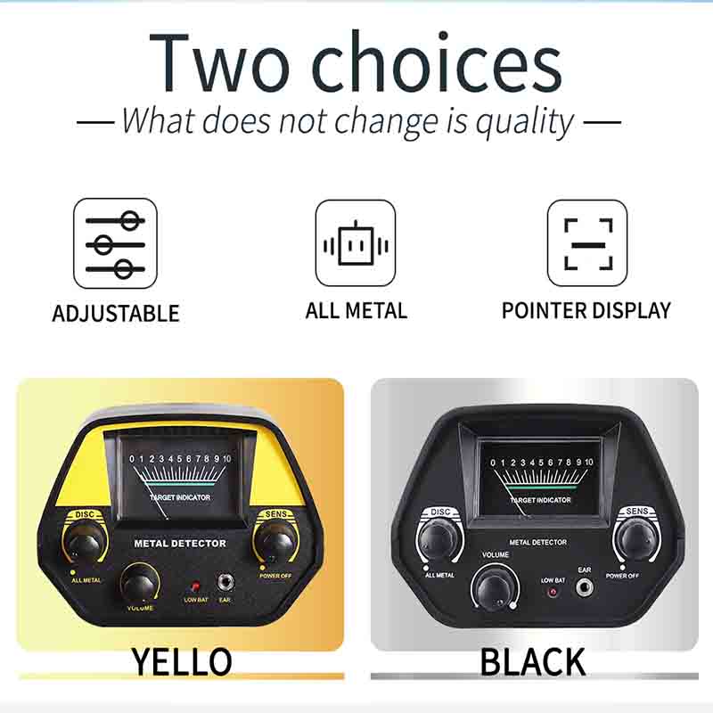 GTX4030 Underground Metal Detector Handheld Metal Detector Portable Detachable Easy Install Metal Detector