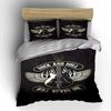 Rock and Roll Guitar Design Bedding Set Bedding set (1 duvet cover, 2 pillowcases, duvet not included)
