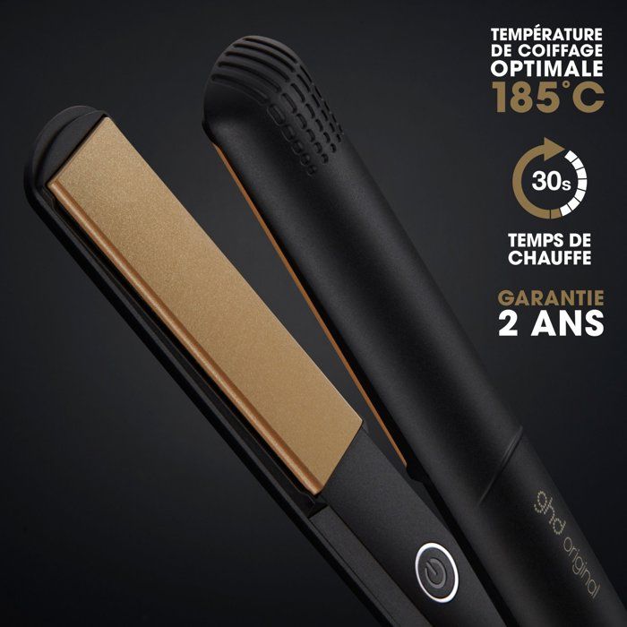 Lisseur cheveux - GHD - Original Styler - 185°C - Technologie Single-Zone - Plaques flottantes