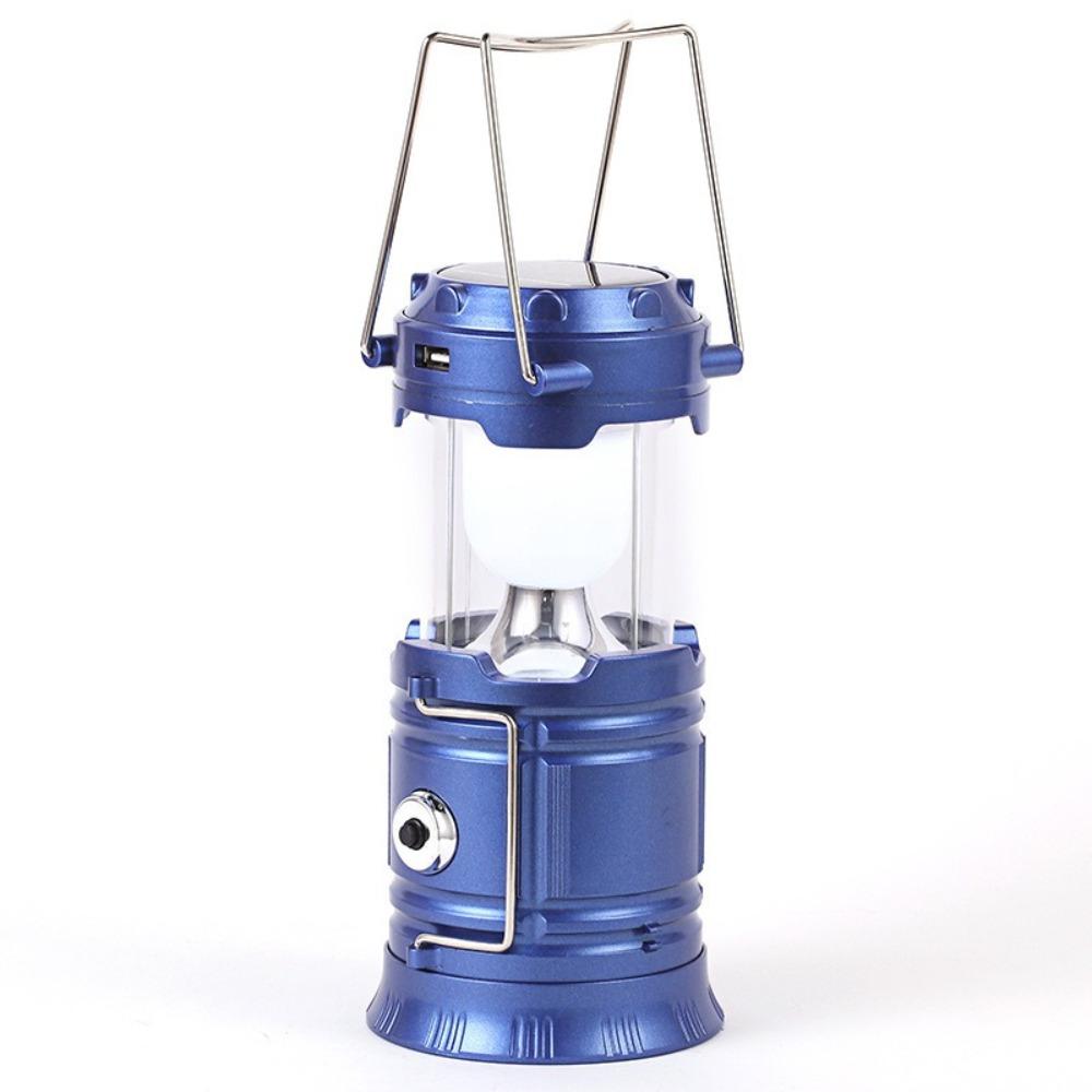 Waterproof Tent Lamp Powerful LED USB Rechargeable Emergency Light Stretch Hang Solar Powered LED Lantern Emergency
