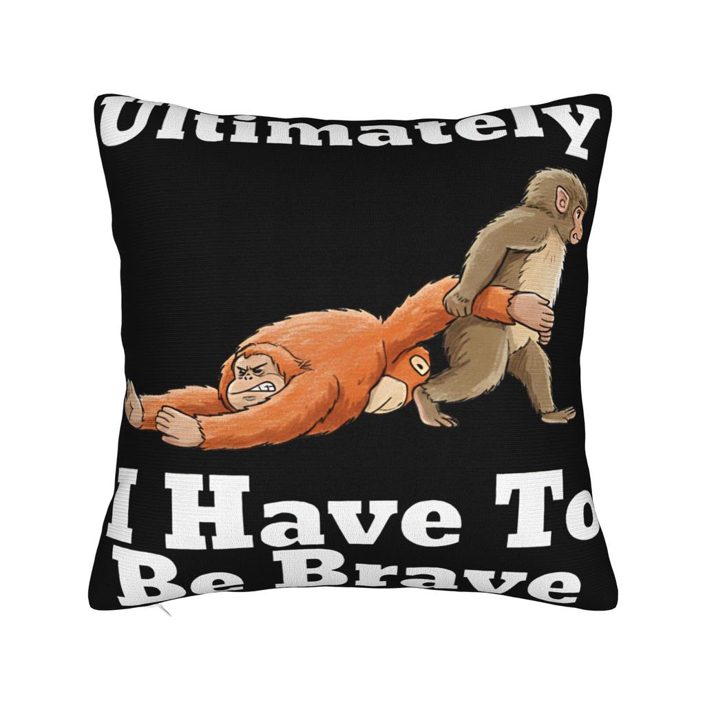Baby Monkey Punch Team Punch Pillow Case Funny Pillow Cover Graphic Pillowcases For Living Room Chair
