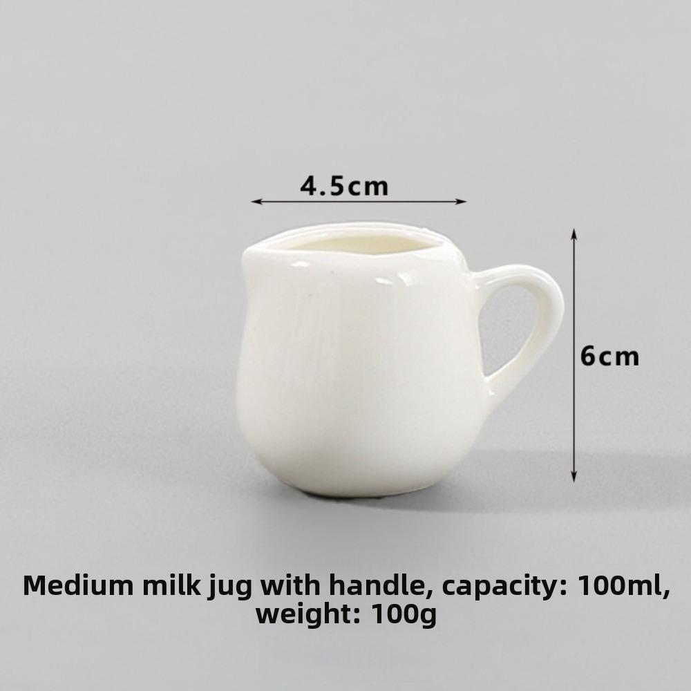 Tableware Grade Ceramics Creamer Container 1pc Single Unit Ceramics Cup Pitcher  Tableware Use