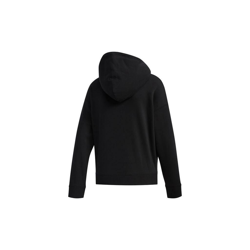 (WMNS) Adidas Neo Faves Hoodies 'Black' Women's GD9893