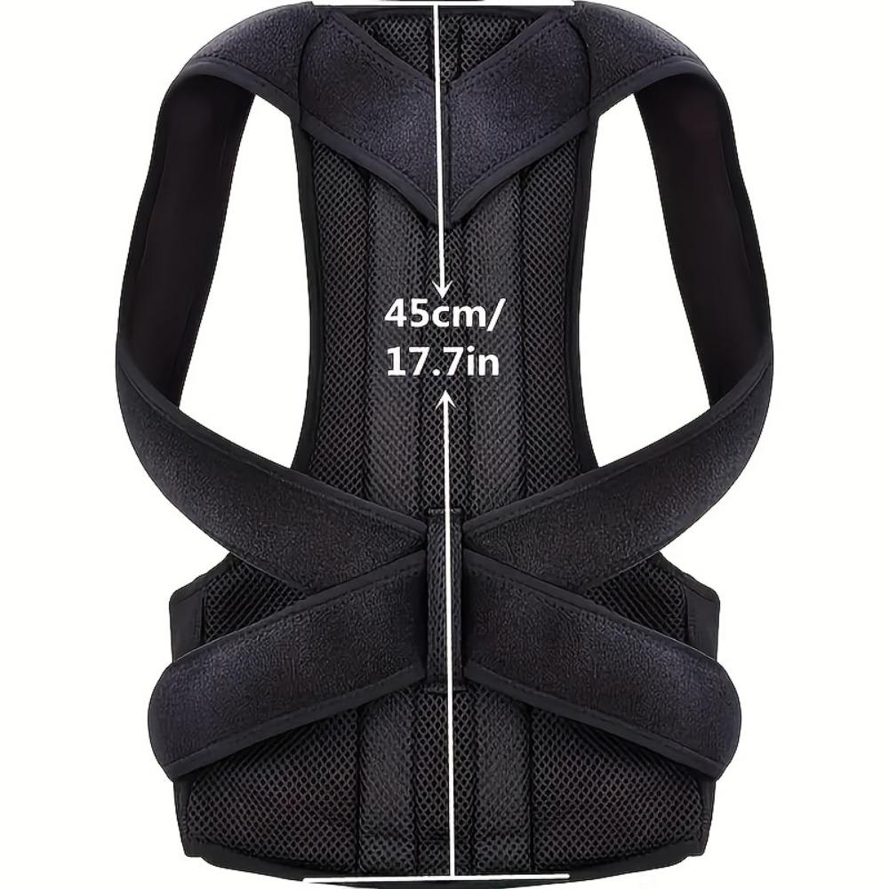One-piece Back Adjustable Unisex Trainer, Back Brace Reinforcement Orthotic Support Fixation Belt