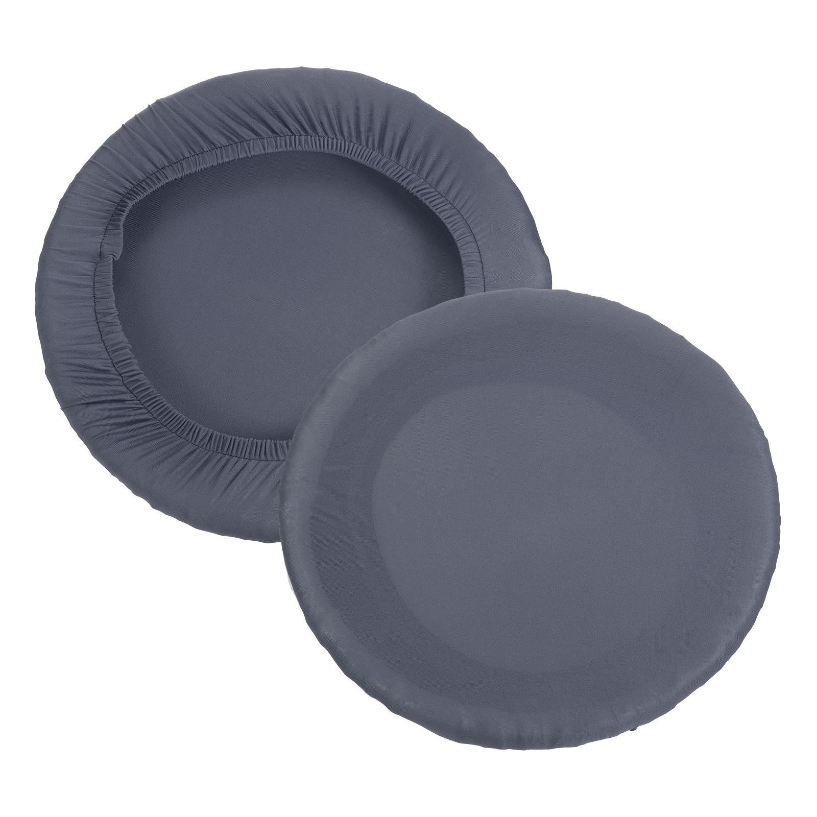 

2/4pcs Round Bar Stool Cover Washable Elastic Stool Cushion Cover Round Seat Cushion Sleeve for Diameter 11-14 Chair Multicolor