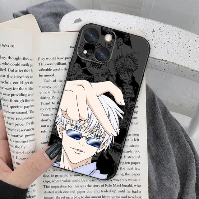Satoru Gojo Fashion Phone Case Cover Coque For Iphone Xiaomi Mi Samsung Galaxy Redmi Note A S 11 12 13 14 15 22 23 24 5G Pro Plus Max Fe Ultra