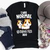 I Was Normal 2 Guinea Pigs Ago T Shirt Pig Lover Cute Boys