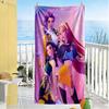 Galactic Fashion Heroes Beach Towel Soft Durable Quick-Dry Comfortable Lightweight