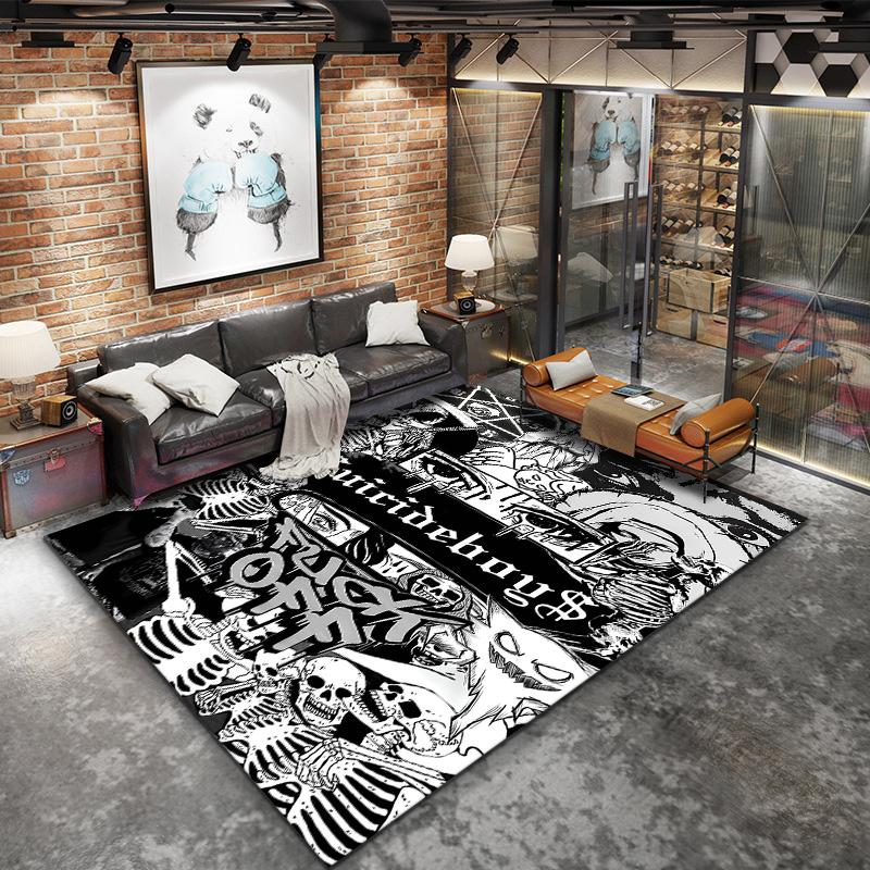 Uicideboyalf Carpet Rug For Living Room Bedroom Home Sofa Decoration Kids Play Nonslip Floor Mat