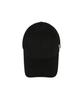 Bajal Matte Studded Oversized Ball Cap Black