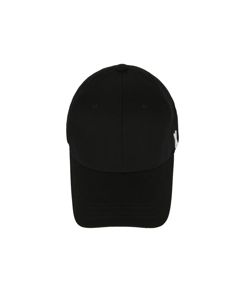 Bajal Matte Studded Oversized Ball Cap Black