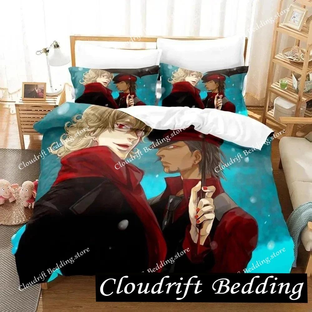 Tiger & Bunny Bedding Set Single Twin Full Queen King Size Bed Set Adult Kid Bedroom Duvet Cover Sets 3D Anime Parure De Lit Bed