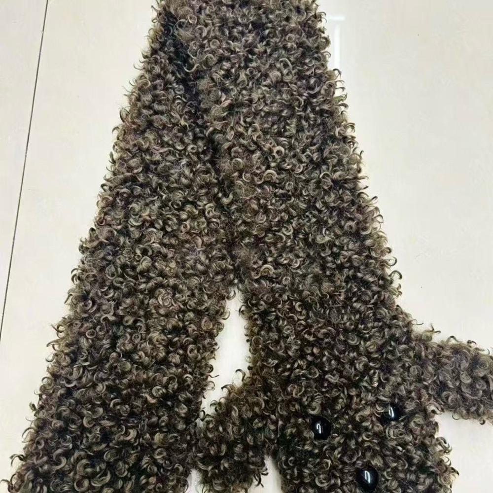 Cute Puppy Shape Plush Neck Warmer Faux Rabbit Fur Fashion Neck Scarf  Winter Outfit Styling