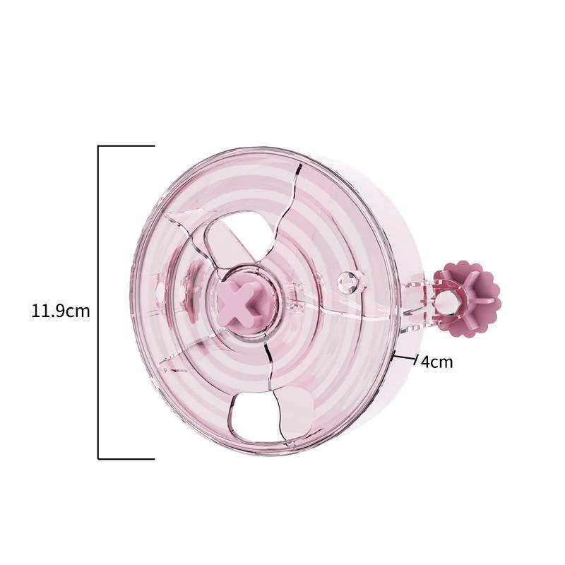 

Parrots Foraging Feeder Toy Interactive Rotating Training Wheel Bird Cage Accessories For Budgies Conure Cockatiel
