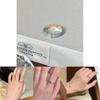 Luxurious Blue Enamel Ring With Unique Mother Of Pearl For Women Timeless Fashion
