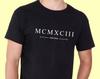 Born 1993 Birthday T Shirt In Roman Numerals, Black or White Colour, 30th Bday 31st Tee Top Gifts Ideas TShirt, Men or Women Unisex, 498