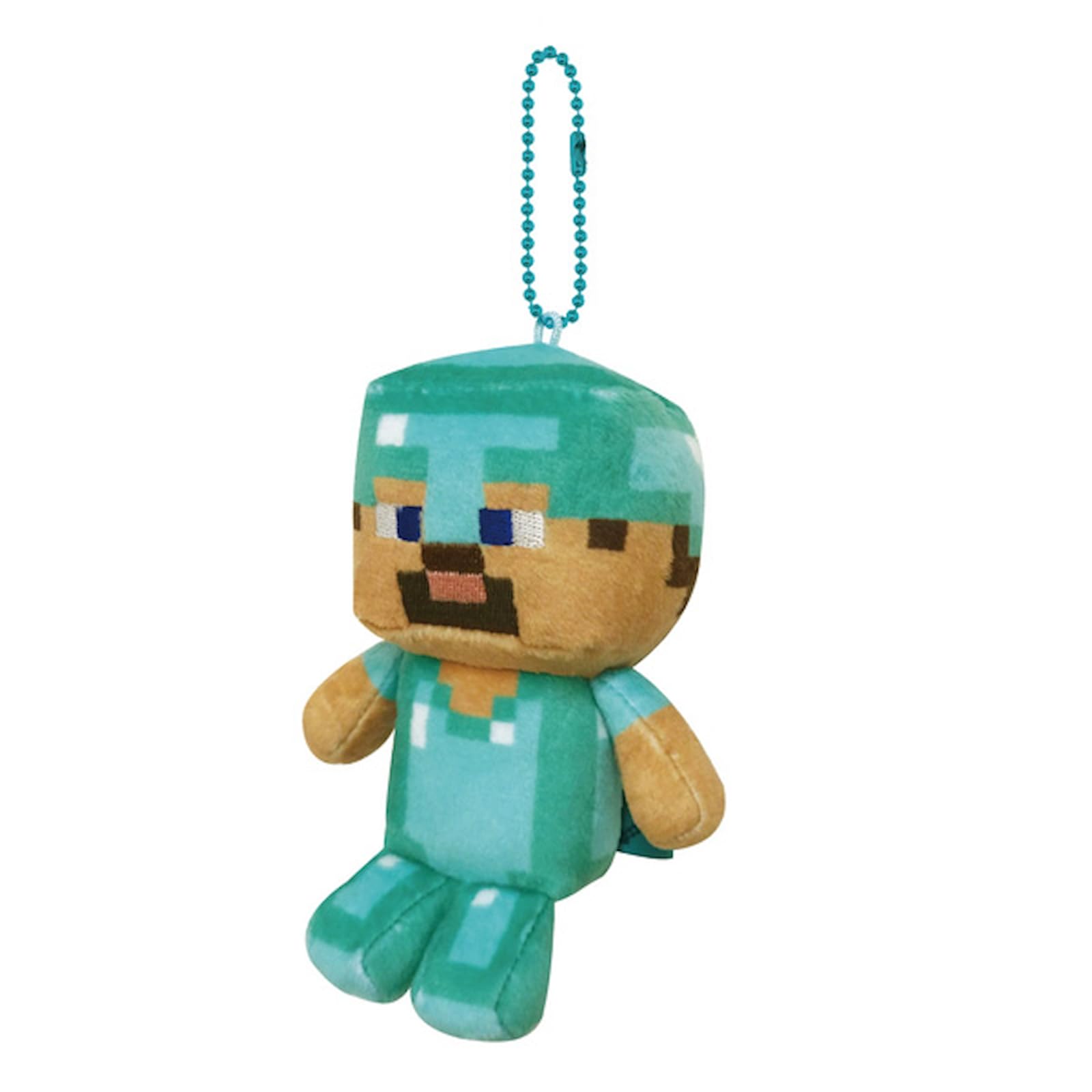 

K Company Брелок-маскот на шариковой цепочке Minecraft Алмазный Стив MCT-BM9-DST