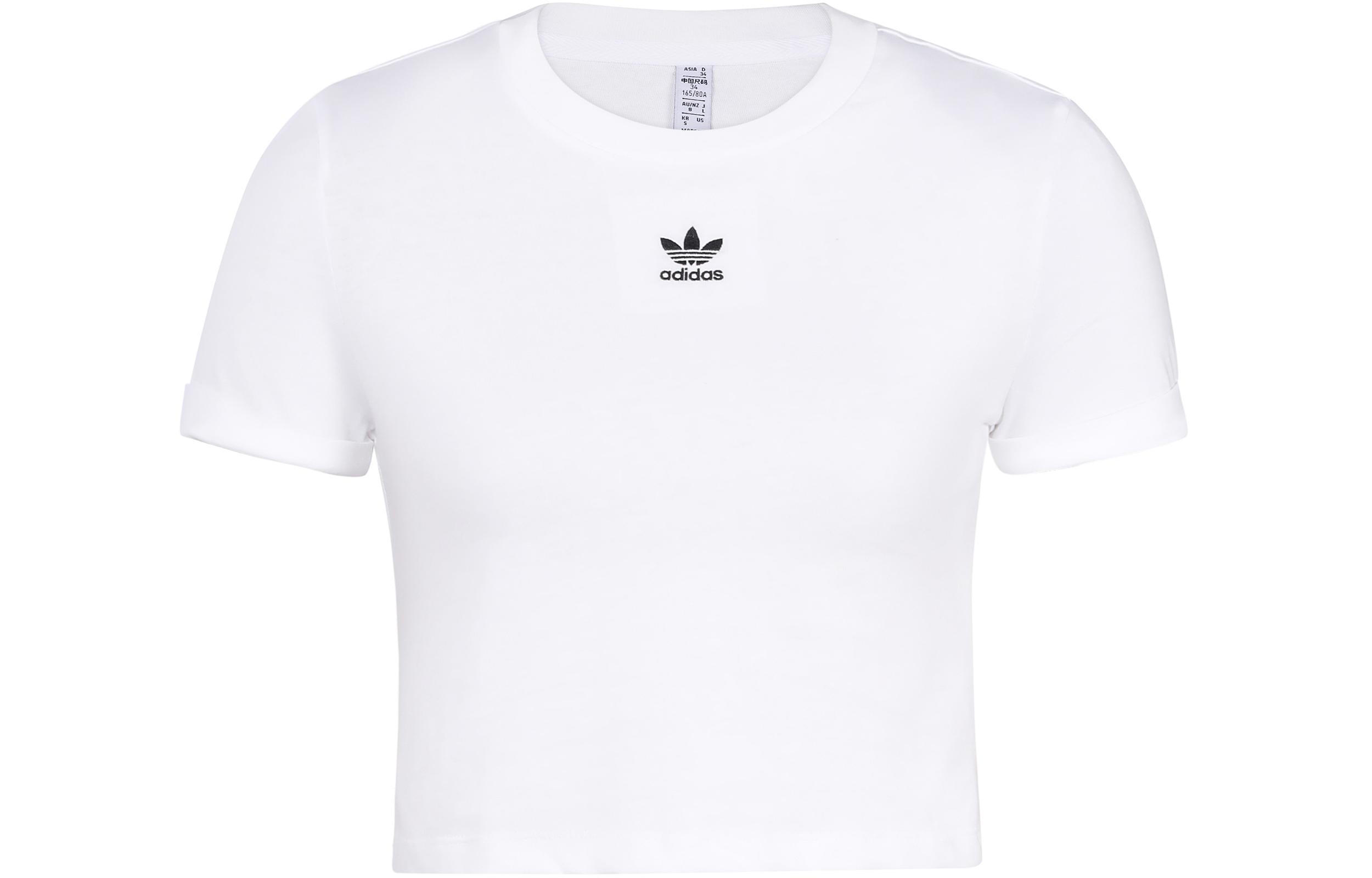Adidas Originals Hot Girl Collection T Shirt Women s White GN2803 34