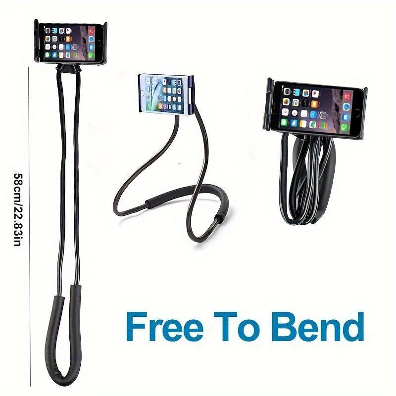 360-Degree Rotating Phone Stand, Desktop Live Streaming Tablet Stand, Lazy Collar Stand, Neck Hanging Stand