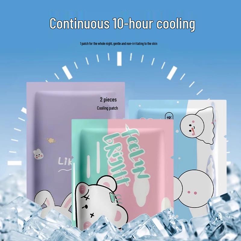 Plaster chłodzący dla noworodka: Odświeżająca ulga w letnim upale, Naklejka odprowadzająca ciepło z telefonu komórkowego