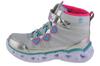 Skechers Sweetheart Lights - Sweet Styling, pentru Cizme de iarnă argintii Girl