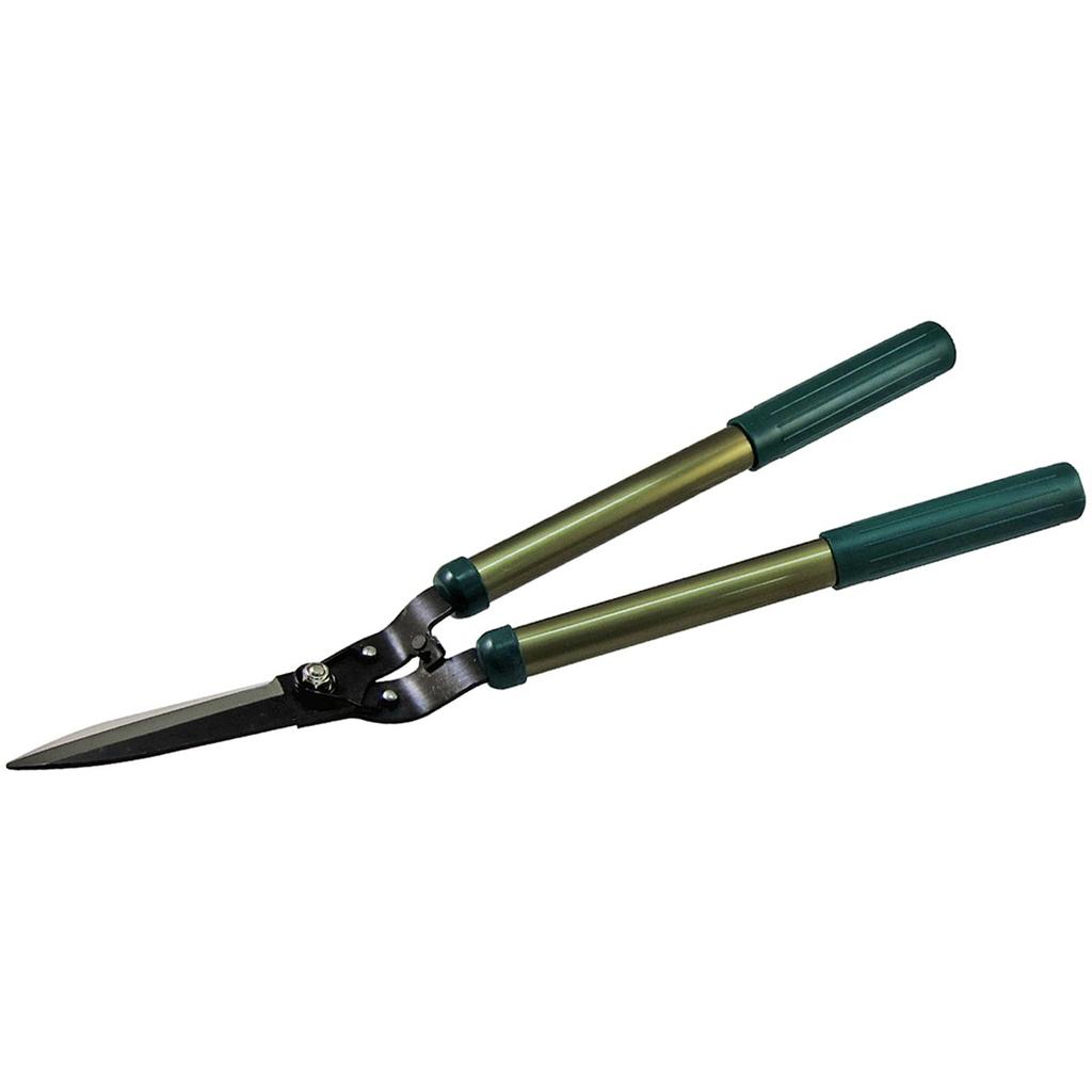 KONYO Garden Friends Stepped Pruning Shears for Grass and for a Crisp Aluminum Lightweight Lawn, Spring-Loaded Cut, 54.5cm Long, Handle,