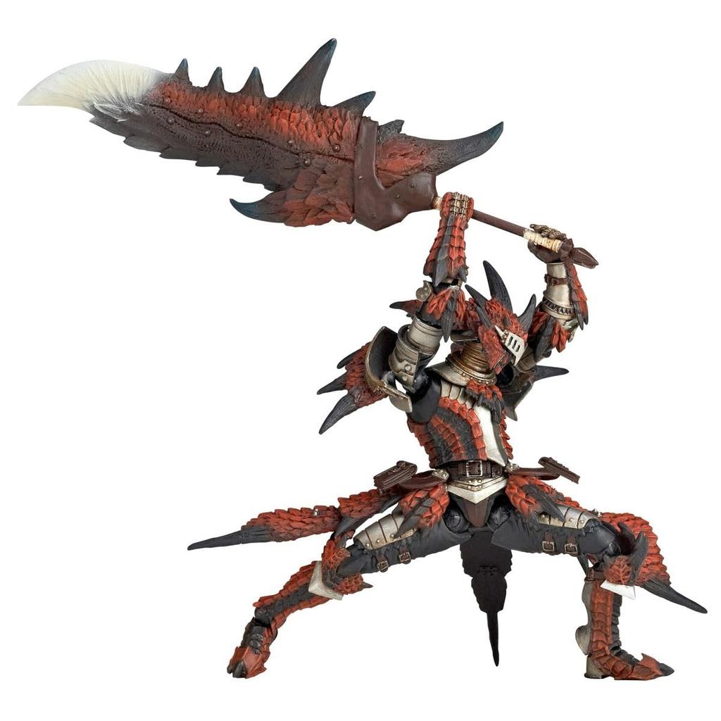 Kaiyodo Revoltech Amazing Yamaguchi Monster Hunter Swordsman Rathalos Series Action Figure