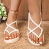 Women Platform Sandals 2026 Summer Leisure Sandals Women Soft Sole Light Weight  Flat Shoes Female Daily Walking Street Shoes