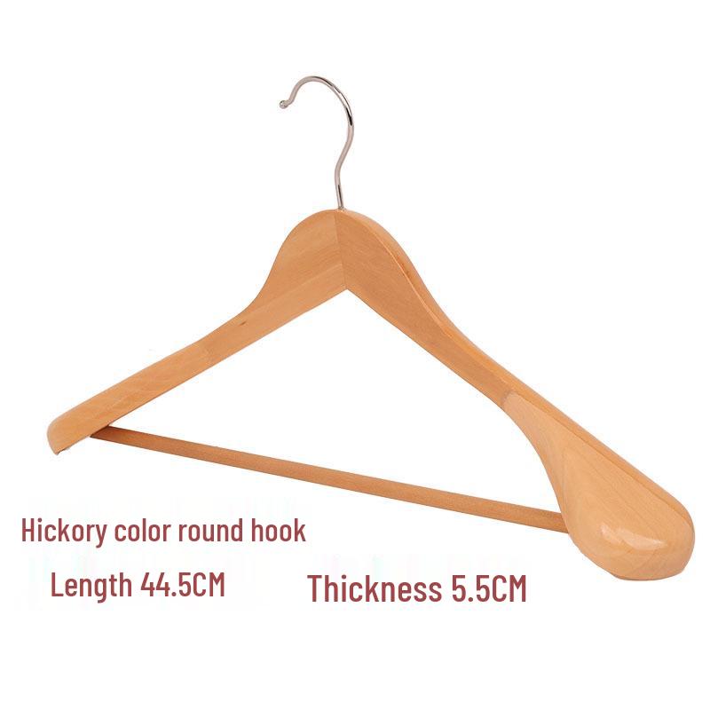 

Роскошная широкая плечевая вешалка для одежды из массива дерева