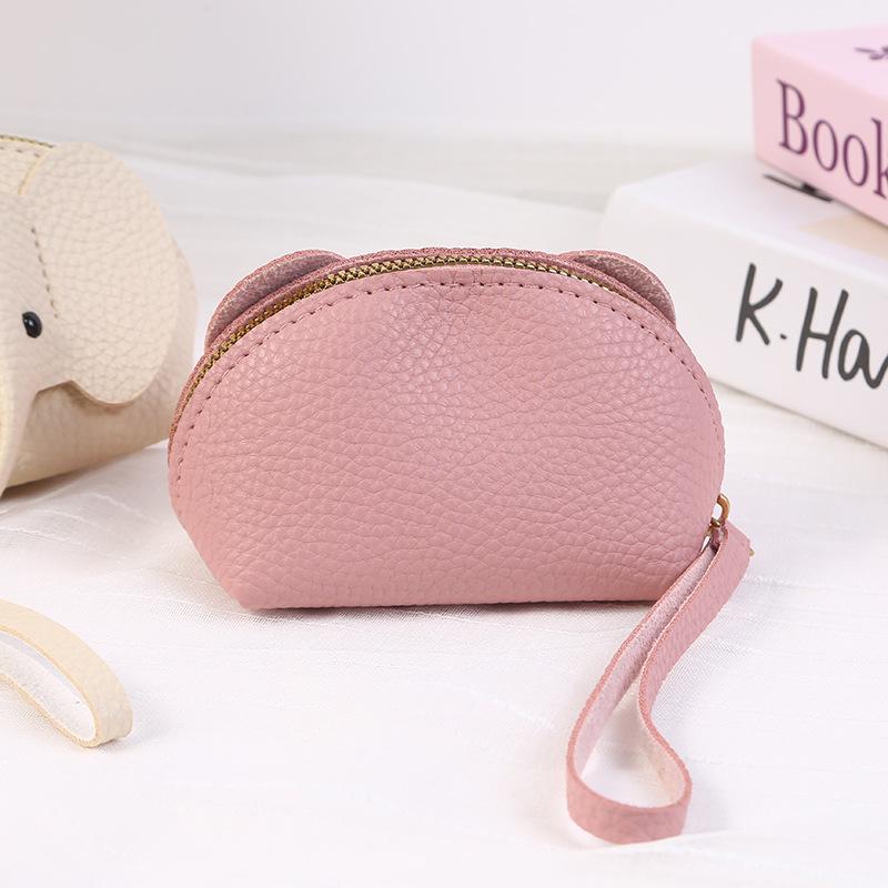 Damen Mini Niedlich Koreanischer Stil High-End Reißverschluss Handheld Aufbewahrungstasche