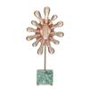 Harz Handwerk Transparent Farbe Verlauf Sonnenblumen Geometrisch Sonne Abstrakt Ornament Dekorative Figuren Zimmer Dekoration