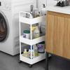 Compact Multi-Layer Storage Rack for Kitchen, Bedroom, or Bathroom