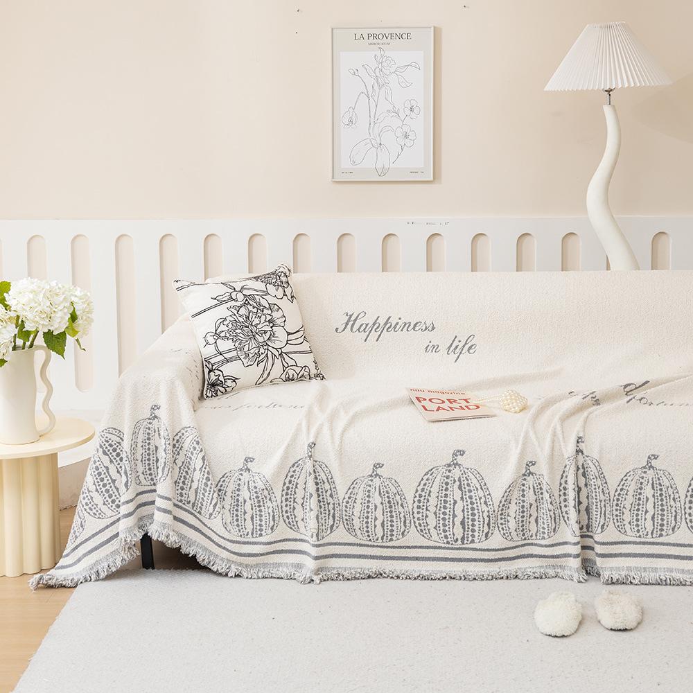 Four Seasons Universal Sofa Towel Chenille Simple Fashion Non-slip Sofa Cover Cloth Cushion Dust Cover