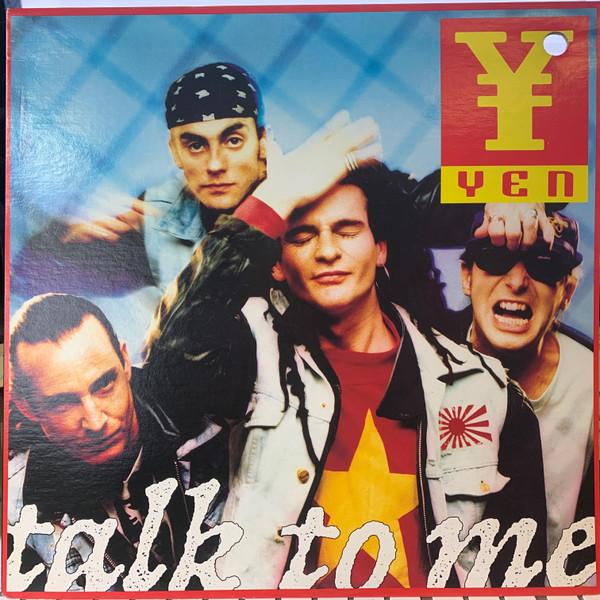 

12-дюймовая пластинка YEN Talk To Me V13804 I.R.S. Записи 1990 США Танцевальная Электроника Б/у