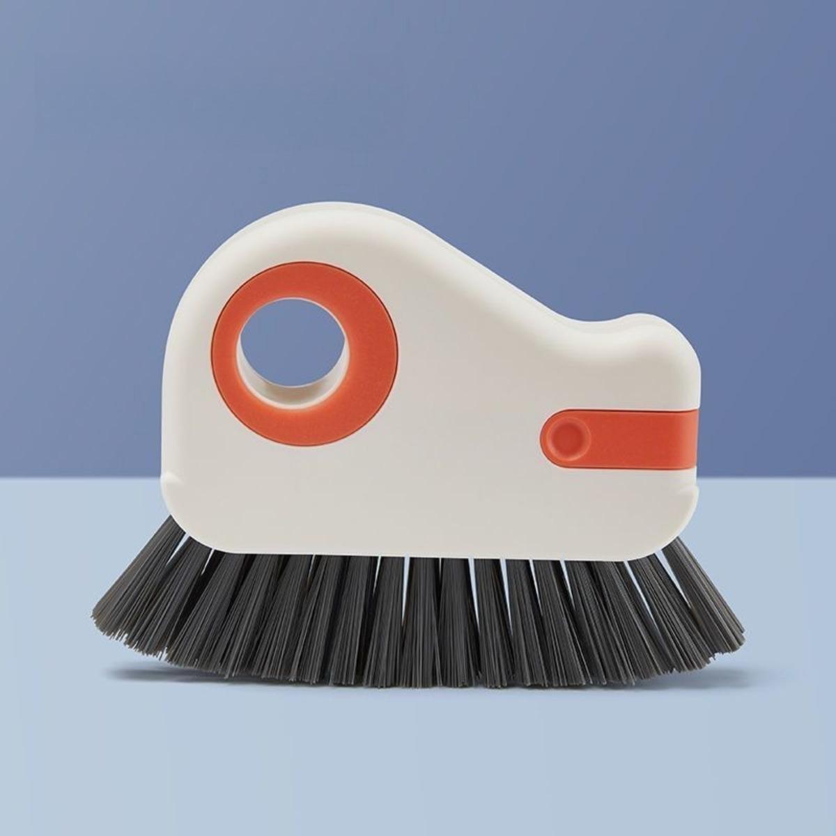 

2/1PCS Window Track Cleaning Brush - Removable Door and Window Eaves Brush, Corner Cleaning, Plastic Non Charging Edge Gap Cleaner, 1PCS оранжевый